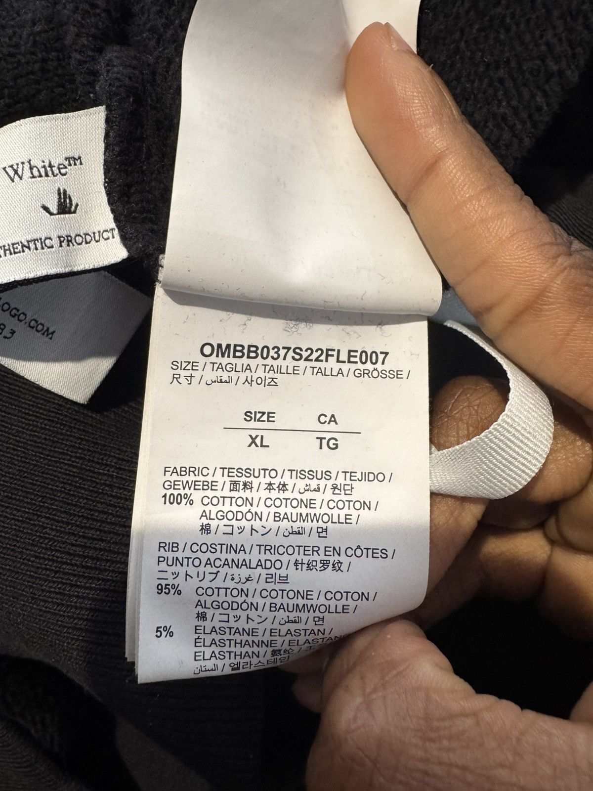 Off-White Off-White Caravaggio Hoodie Size US XL / EU 56 / 4 - 5 Thumbnail