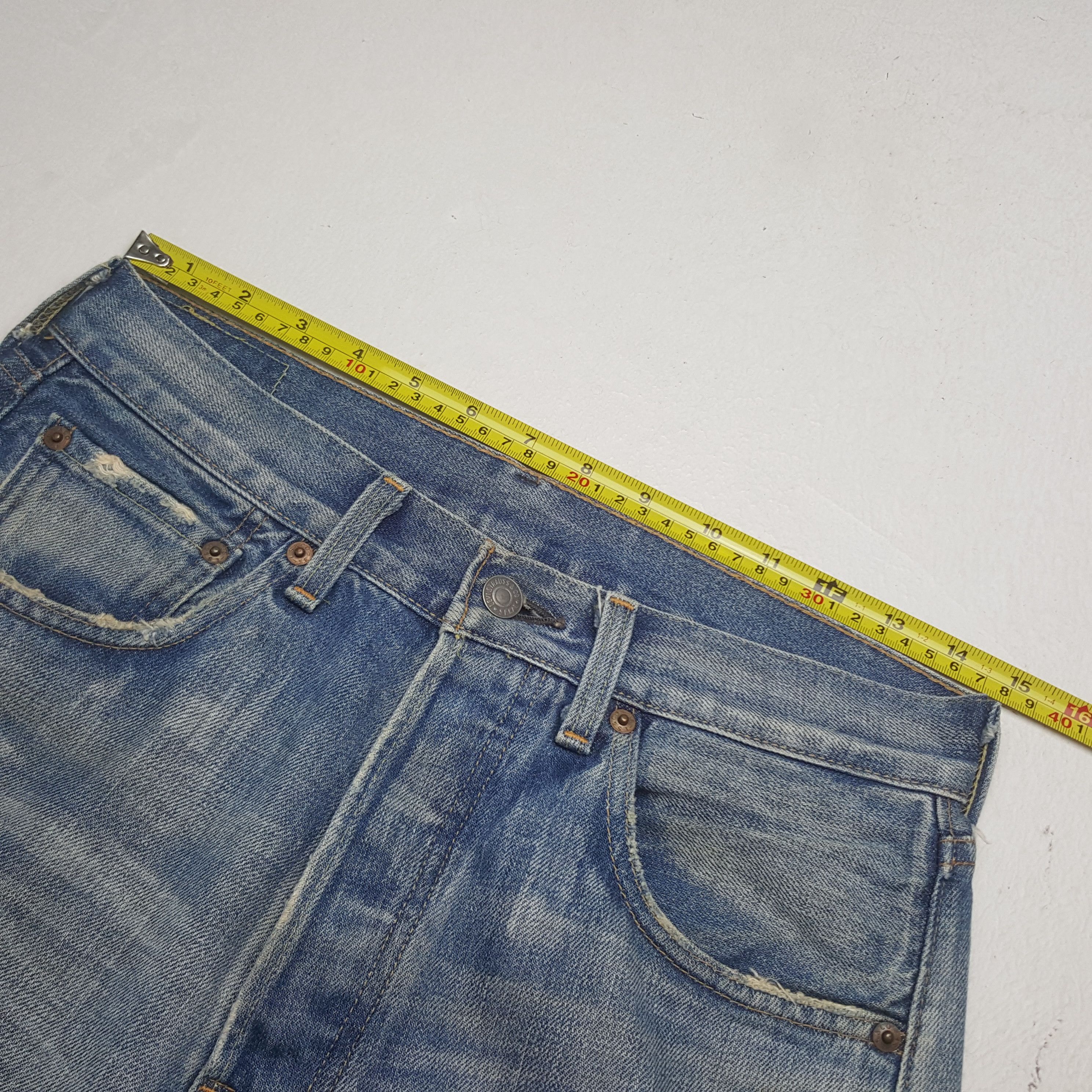 Levi's Vintage Levi's 501 Big E Selvedge Denim Jeans RR14 Size US 29 - 10 Thumbnail