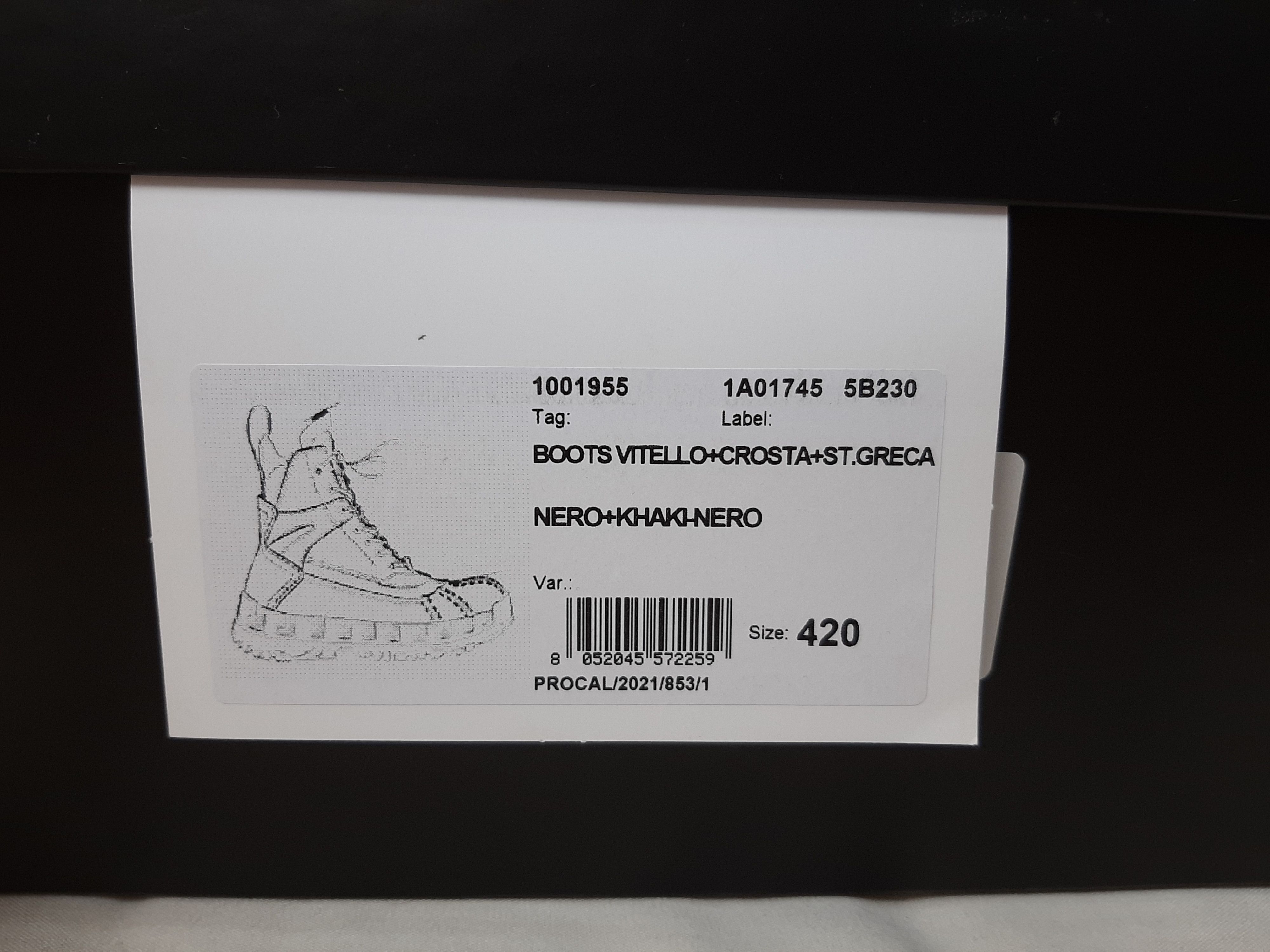 Versace Versace La Greca Print Rhegis Boots Men's Size US 9 EU 42 Size US 9 / EU 42 - 9 Thumbnail