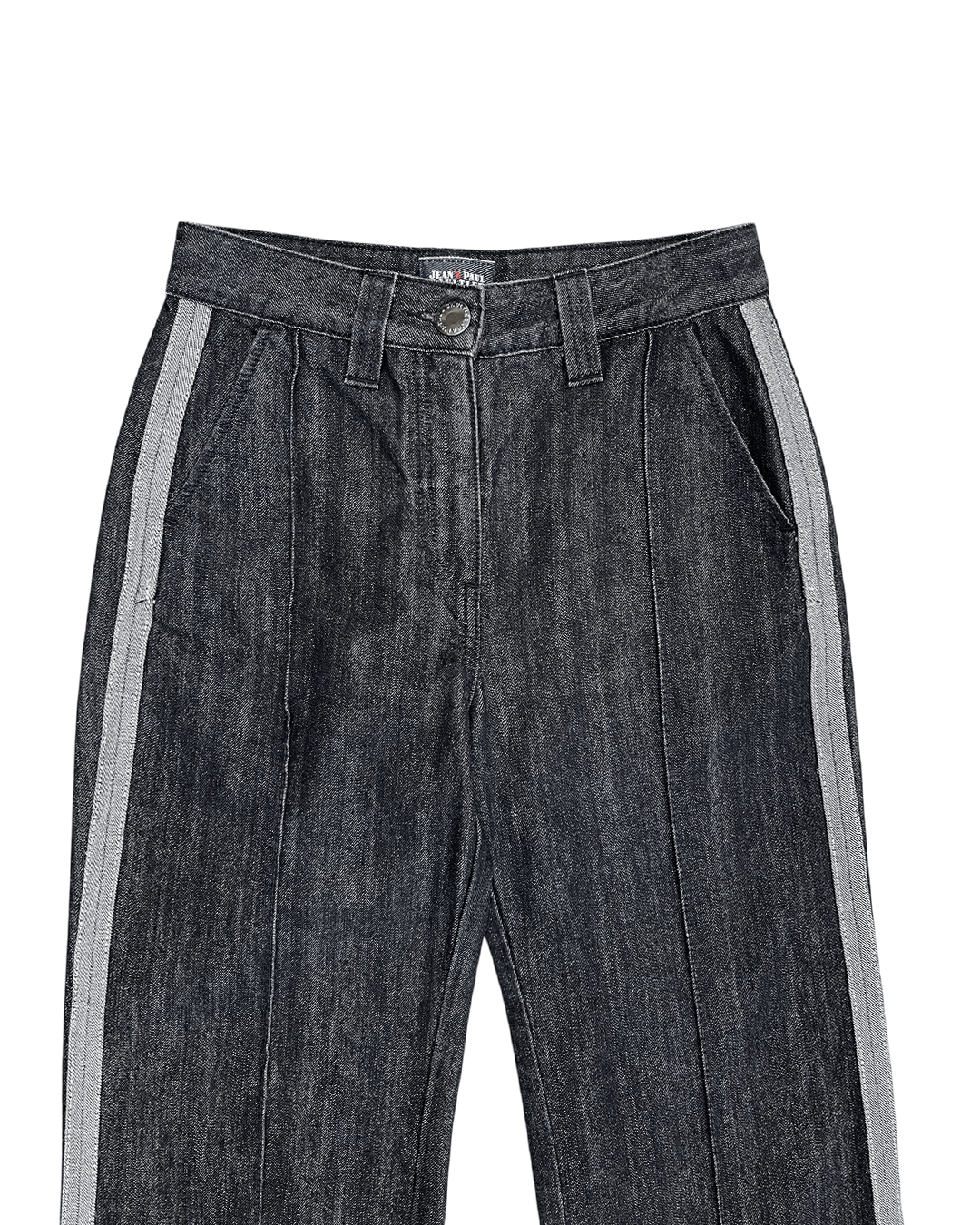 Jean Paul Gaultier Jean Paul Gaultier Glitter Pearl Black Denim Pants Size 28" / US 6 / IT 42 - 6 Thumbnail