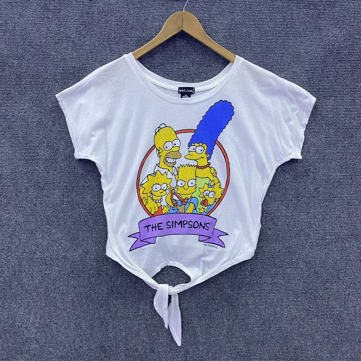 The Simpsons × Vintage The Simpsons Rare Design Croptop Size M / US 6-8 / IT 42-44 - 1 Thumbnail