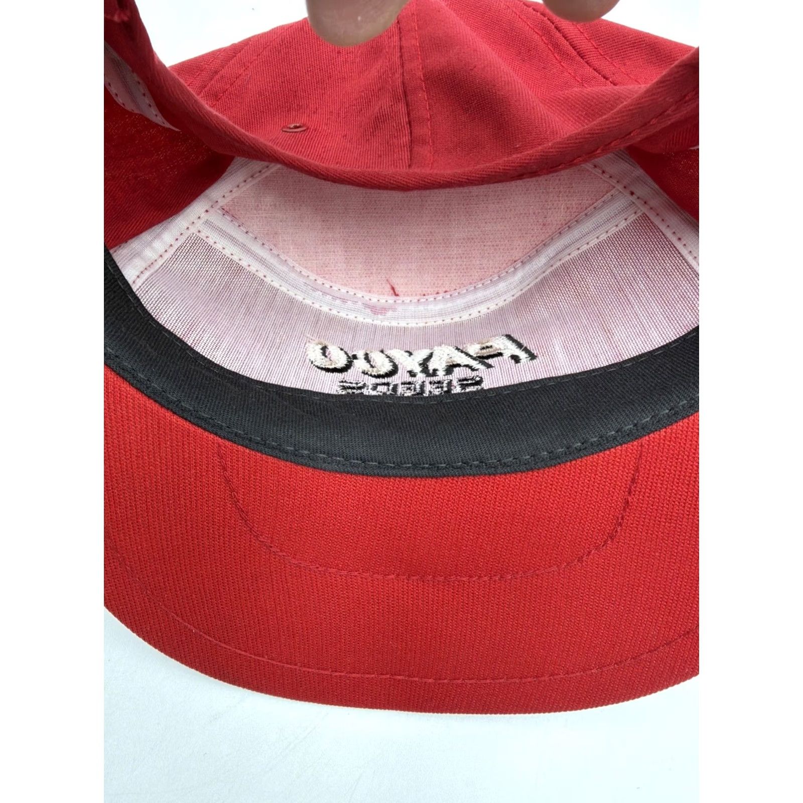 Vintage VINTAGE Payco Seeds 80s Hat Snapback Trucker Farmer Red Cap Rare Find Hats Adjustable Red Cotton Trucker 1980s Kap King Mens Size ONE SIZE - 7 Thumbnail
