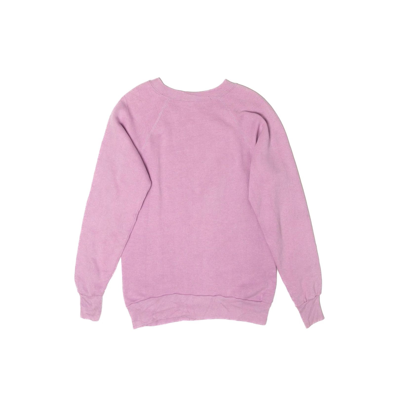 Vintage Vintage Sweatshirt Quilted Star Applique 1990s Pink Small USA Cotton / Acrylic Mens Ladies? Size US S / EU 44-46 / 1 - 3 Thumbnail