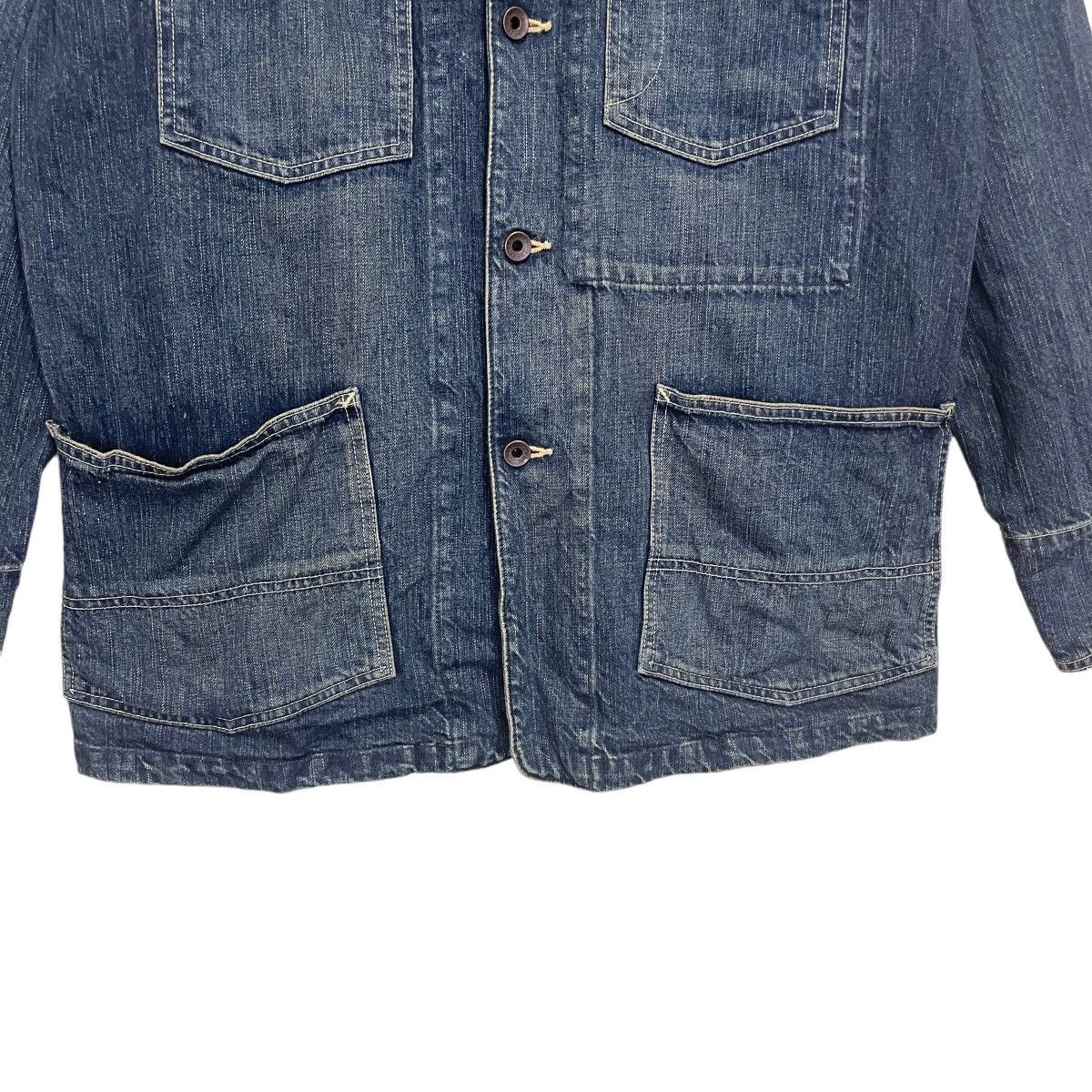 Edwin VINTAGE EDWIN 503 REBEL CHORE DENIM JACKET Size US M / EU 48-50 / 2 - 6 Thumbnail