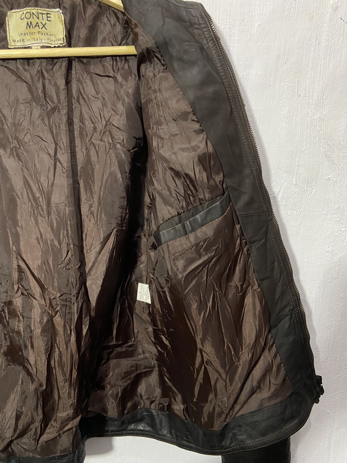 Genuine Leather Vintage Contex Max Riders Racer Leather Jacket Size US M / EU 48-50 / 2 - 11 Thumbnail