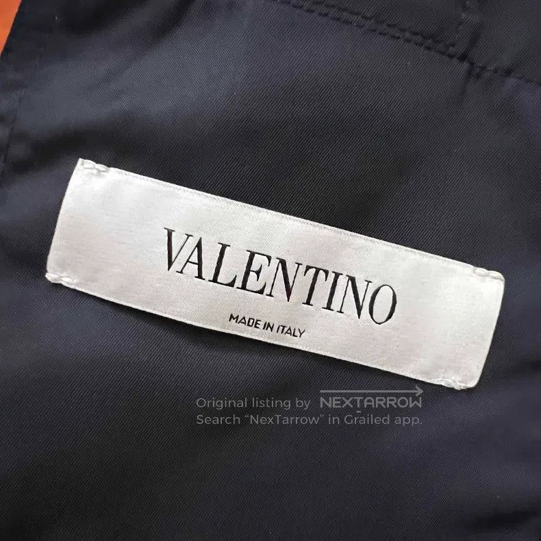 Valentino Valentino Jacket with large logo print Size US S / EU 44-46 / 1 - 3 Thumbnail