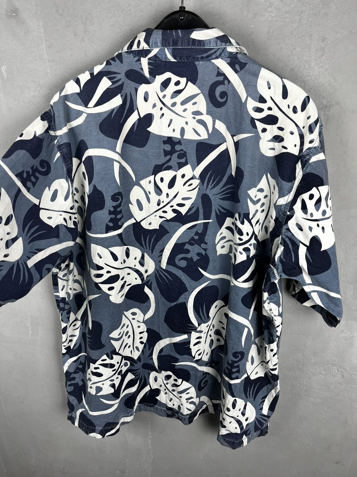 Quiksilver × Vintage Vintage 90s QuikSilver Boarding Co. Hawaiian Flowers Shirt Size US L / EU 52-54 / 3 - 6 Thumbnail