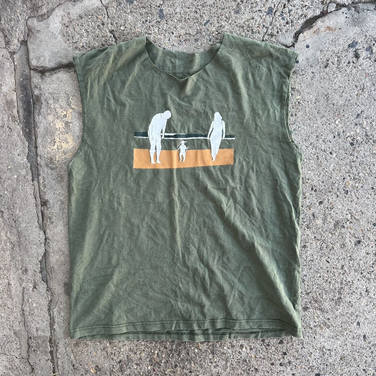 Vintage Vintage 90s Graphic Tank Top T shirt Tee Vintage Sleeveless Size US M / EU 48-50 / 2 - 1 Thumbnail