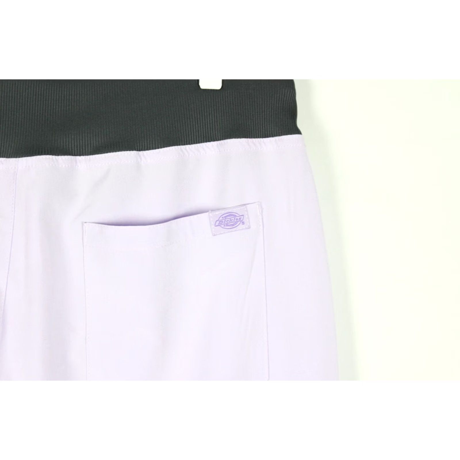 Dickies Dickies Women's Scrub Pants L x 30 Natural Rise Tapered Leg Pull On EDS Medical Purple Size 36" / US 14 / IT 50 - 3 Thumbnail