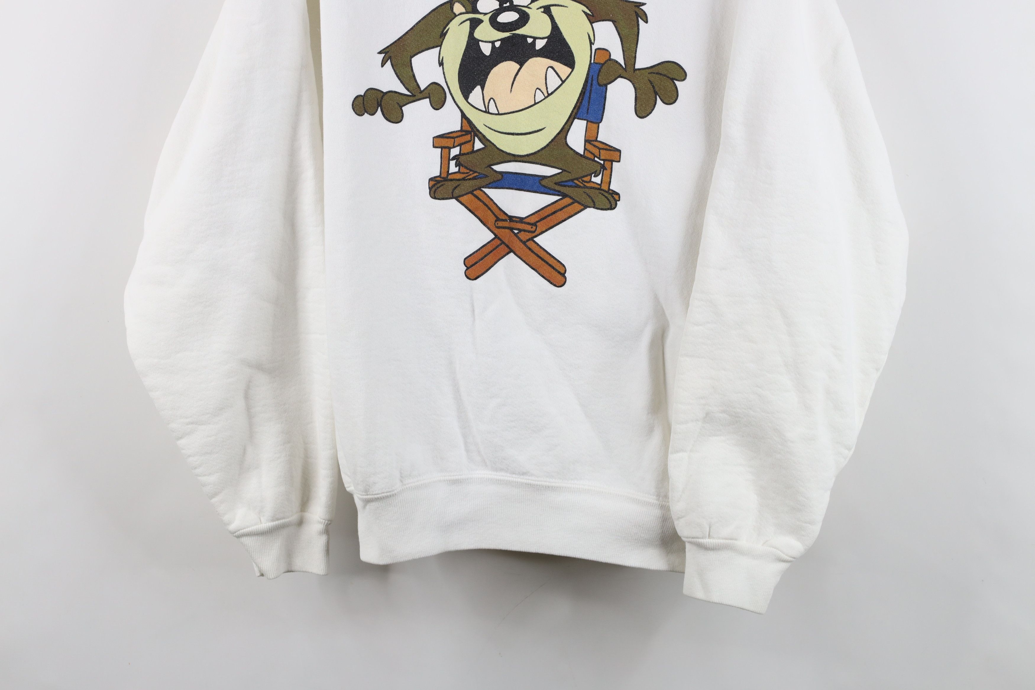 Vintage Vintage 90s Looney Tunes Taz Tasmanian Devil Sweatshirt Size US XL / EU 56 / 4 - 3 Thumbnail