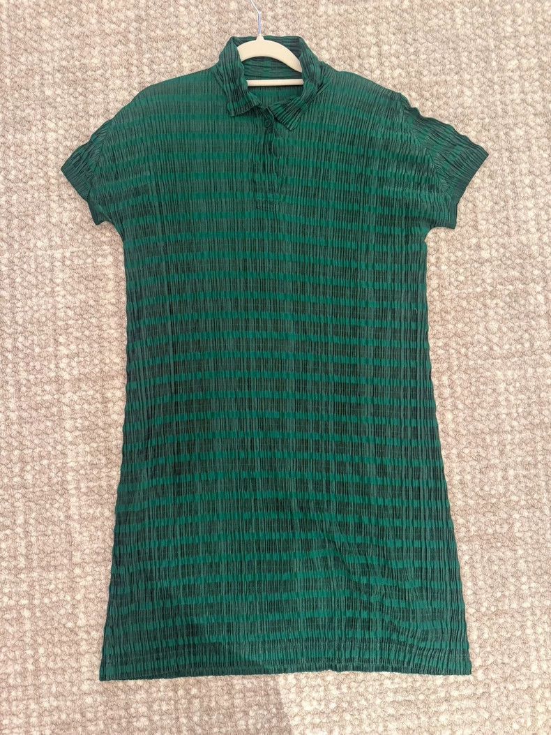 Issey Miyake issey miyake size：3 Green short sleeves 2506-Nextarrow Size XXS / US 00 / IT 34 - 2 Thumbnail