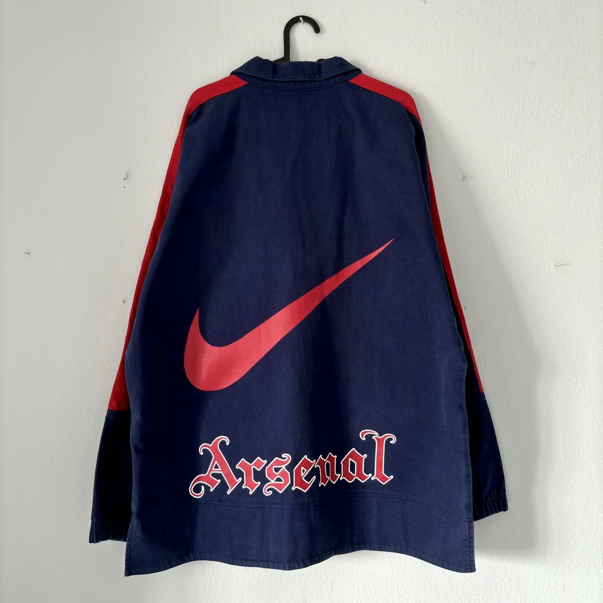 Nike × Vintage 🔥 ULTRA RARE 1995 1997 Arsenal London Nike Soccer Jacket Size US XL / EU 56 / 4 - 7 Thumbnail