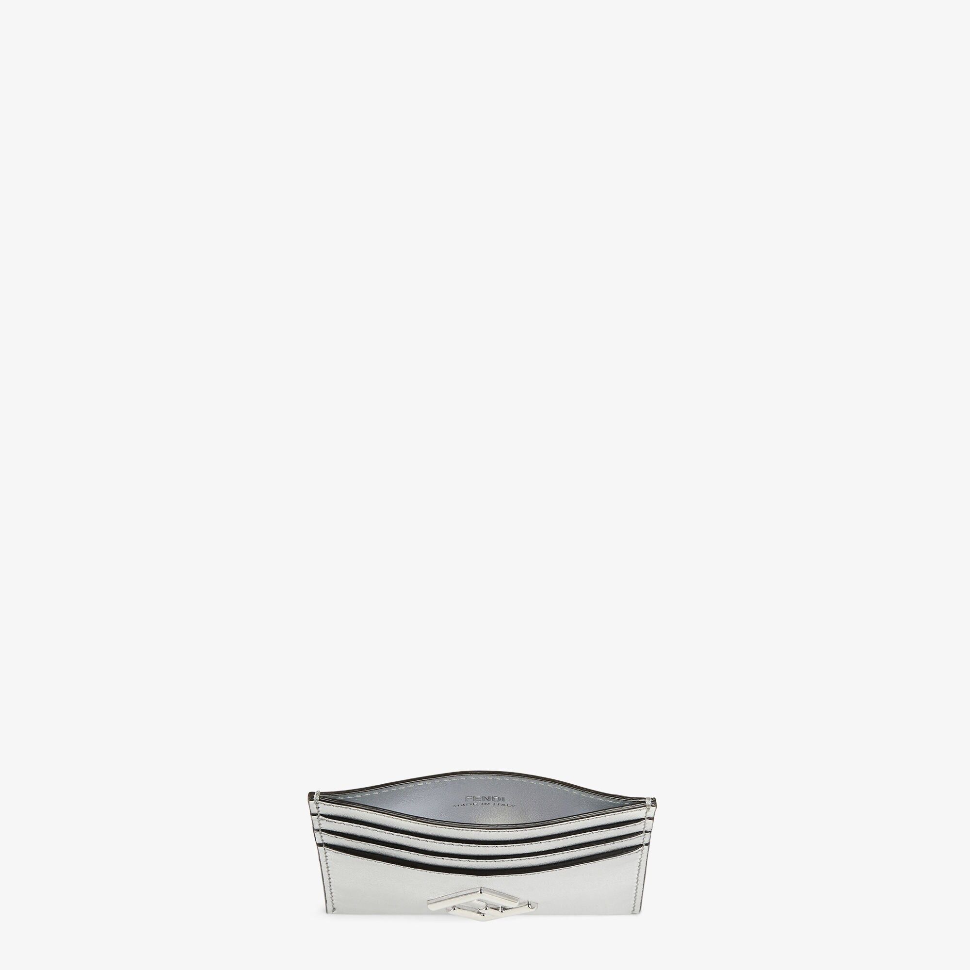 Fendi o1s1wg111125 Size: OS / FF Diamonds Card Case in Silver Size ONE SIZE - 2 Thumbnail
