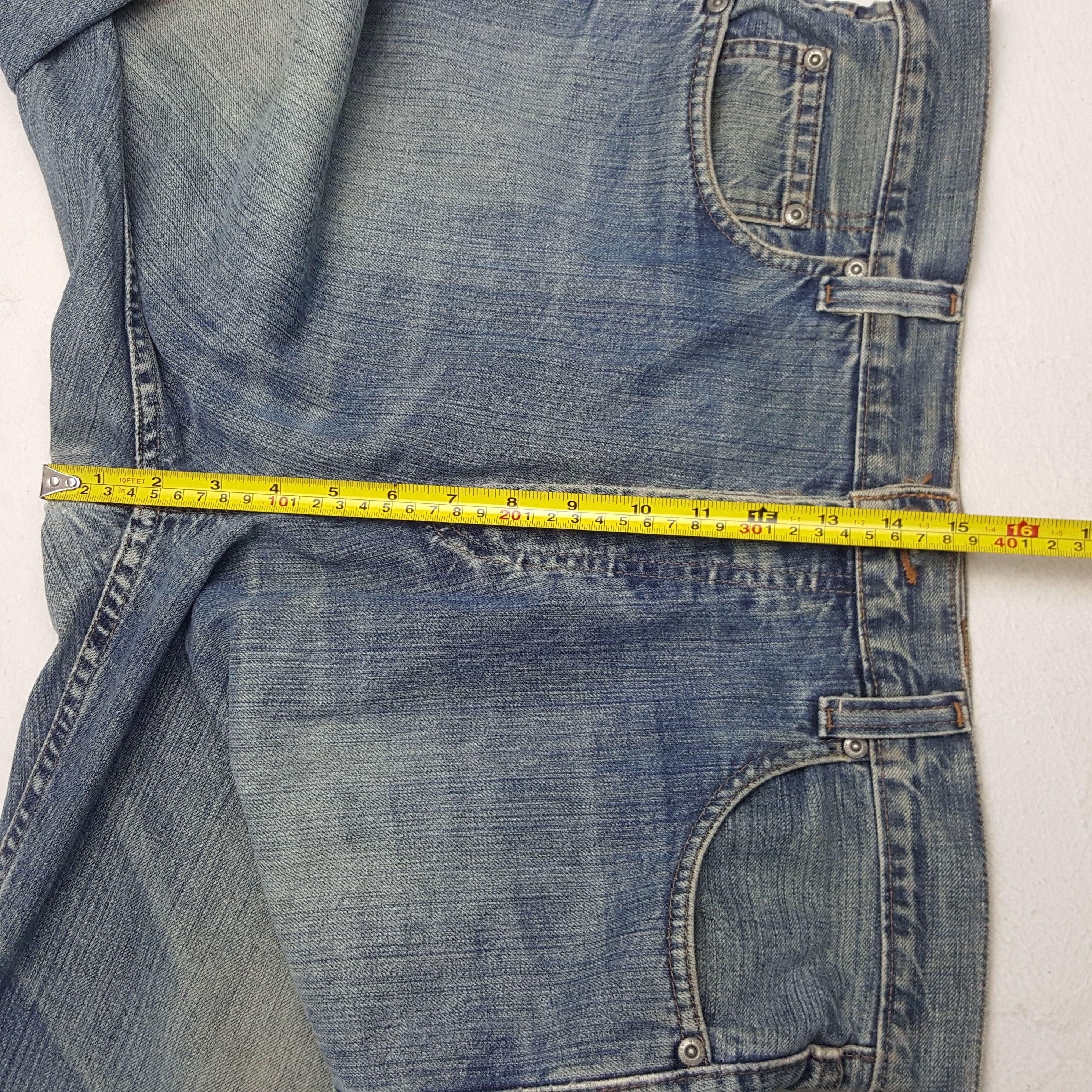 Stussy × Vintage Vintage Stussy Streetwear Custom Art Big Logo Denim Jeans Size US 35 - 8 Thumbnail