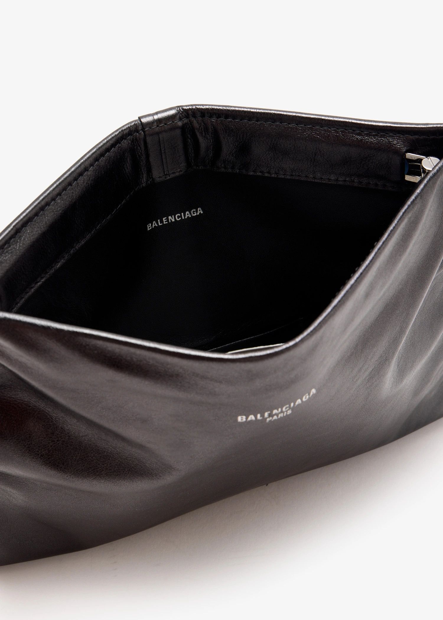 Balenciaga o1s1rm0426 Size: OS / Pochette Small Bag in Black Size ONE SIZE - 4 Thumbnail