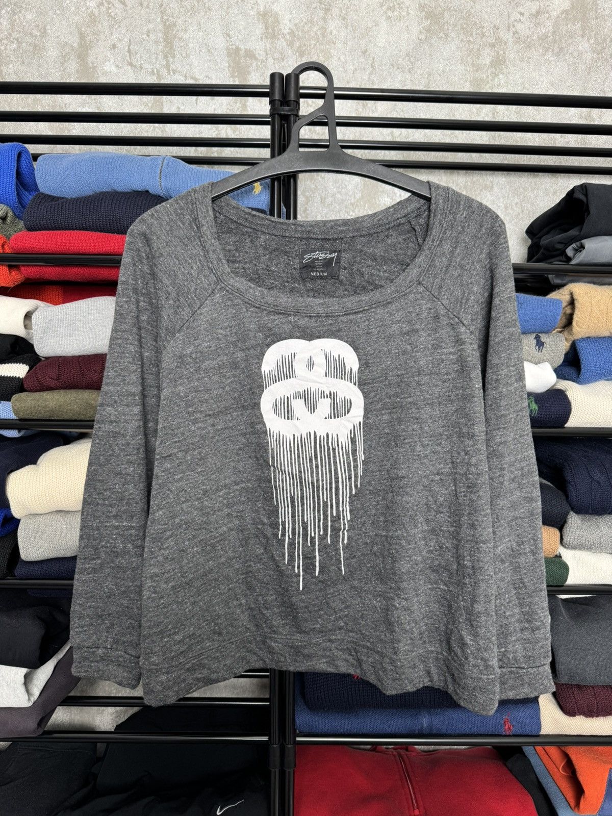 Stussy Vintage long sleeve Stussy Size M / US 6-8 / IT 42-44 - 1 Thumbnail