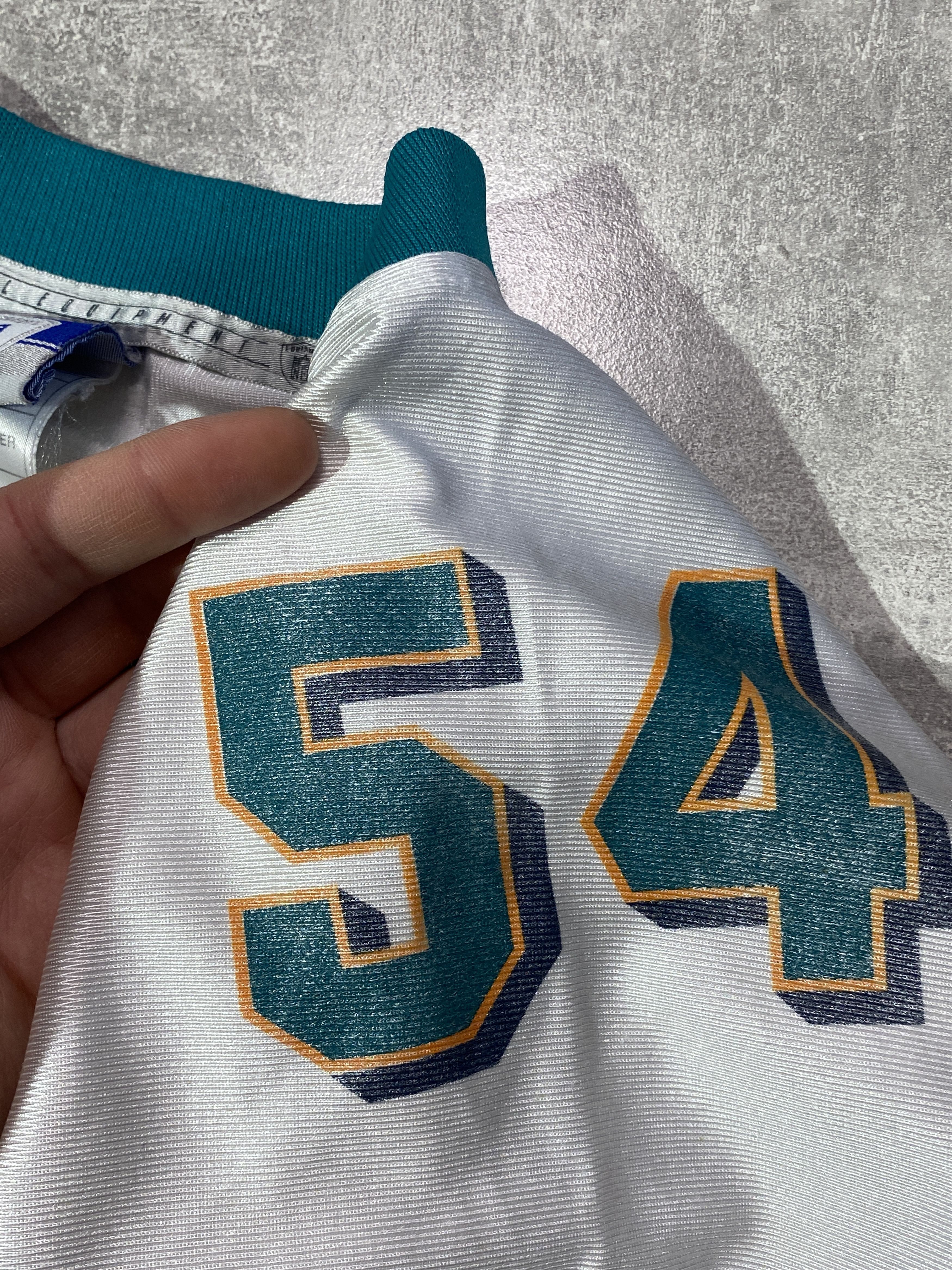 NFL NFL MIAMI DOLPHINS REEBOOK JERSEY #54 THOMAS Size US M / EU 48-50 / 2 - 8 Thumbnail