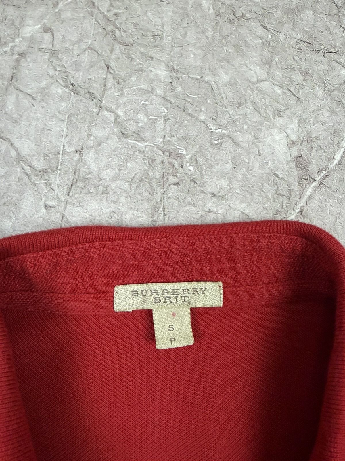 Burberry Burberry polo shirt / Red / Size S Size US S / EU 44-46 / 1 - 5 Thumbnail