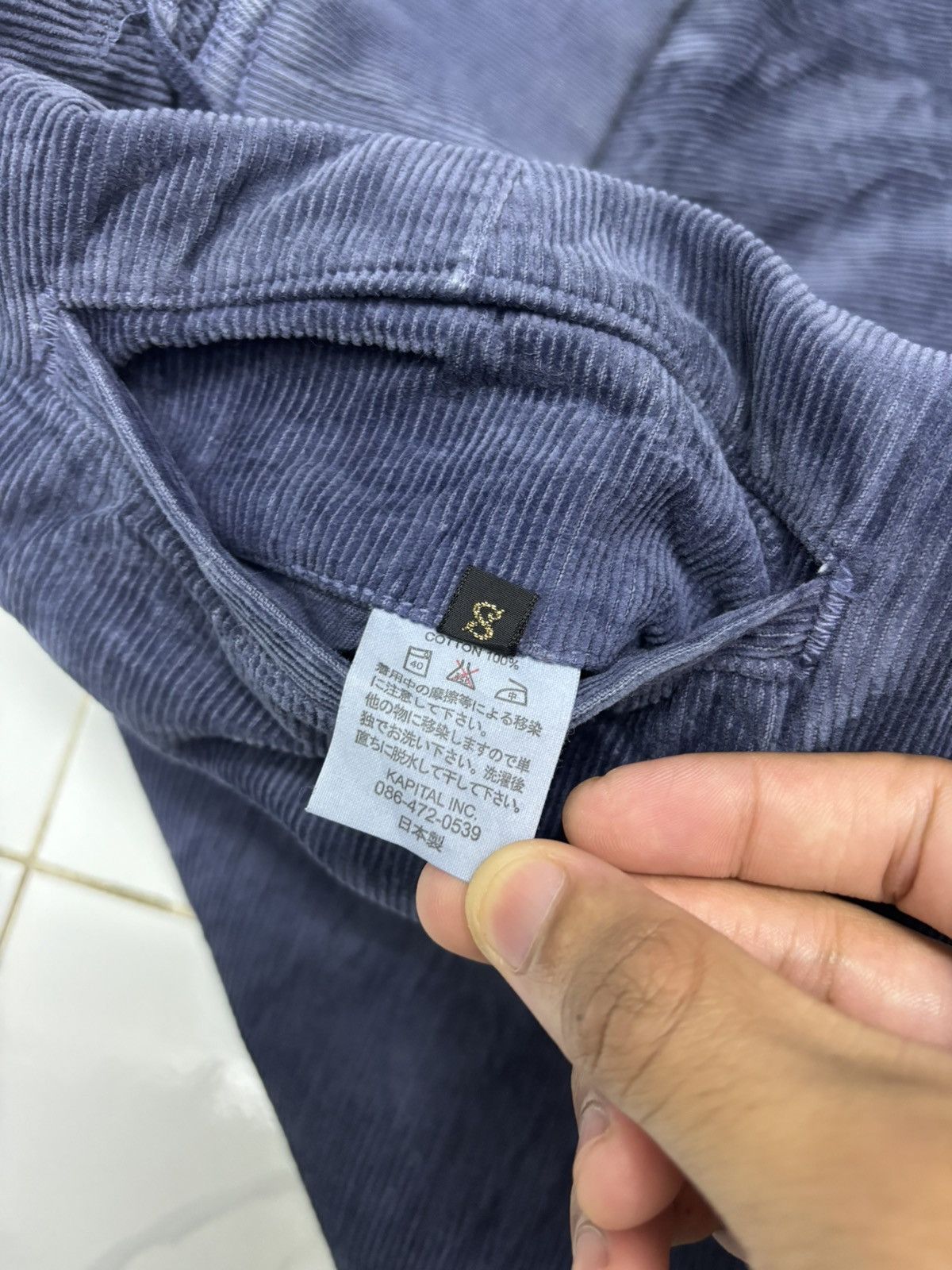 Kapital 🐎 KAPITAL SAROUEL NOUVELLE CORDUROY PANTS Size US 30 / EU 46 - 11 Thumbnail