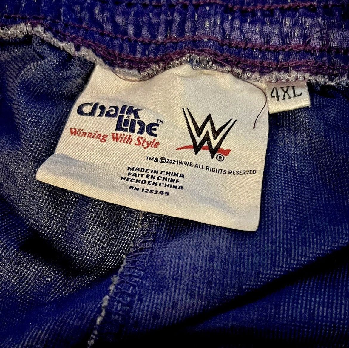 Chalk Line Chalkline Triple H WWE Shorts Size US 42 / EU 58 - 3 Thumbnail