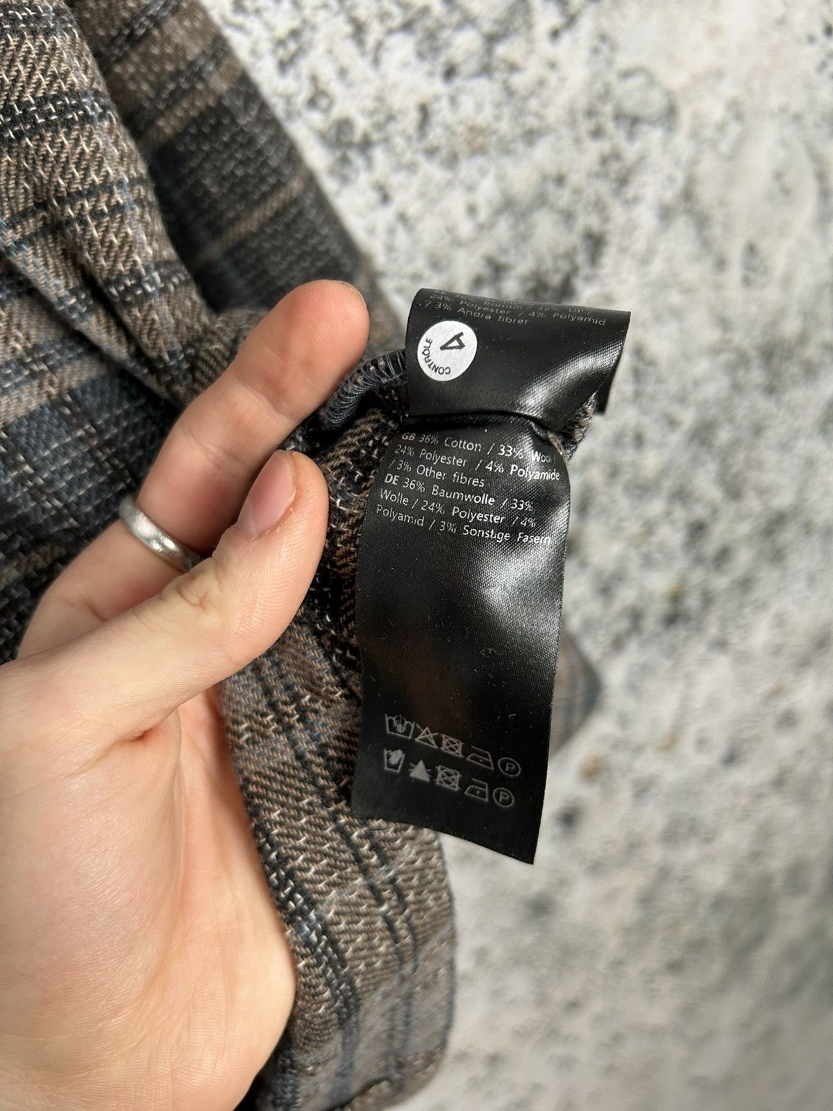 Samsoe Samsoe Samsoe Samsoe Wool Overshirt Avant Garde Scandinavian Size US L / EU 52-54 / 3 - 7 Thumbnail