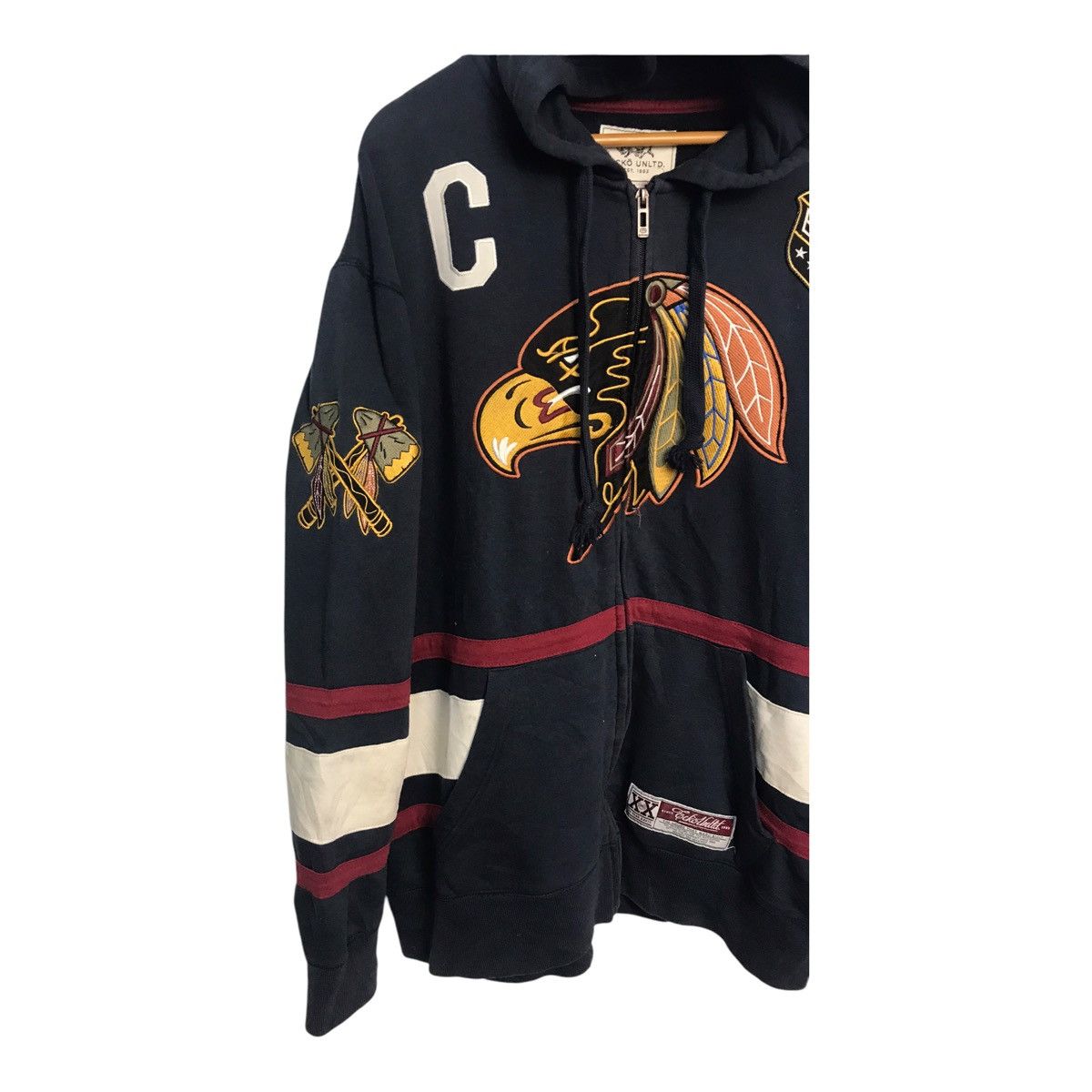 Ecko Unltd. × Vintage Echo Unltd Embroidered Hoodie Jacket Size US XL / EU 56 / 4 - 2 Thumbnail
