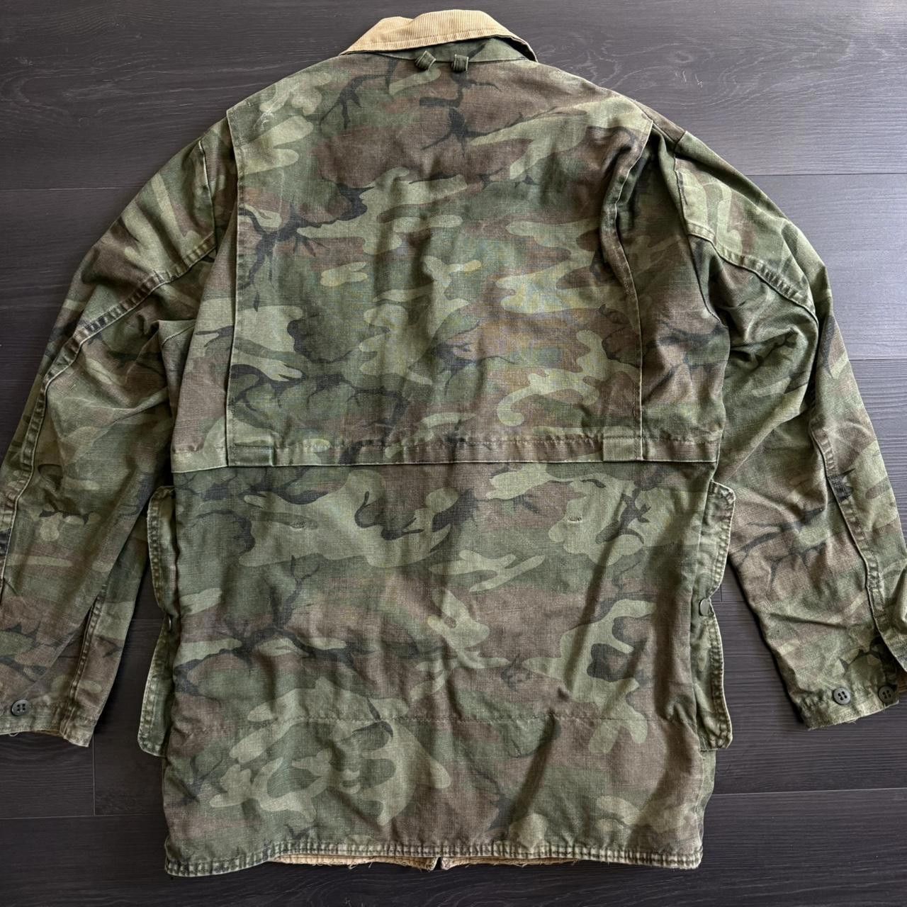 Sears × Vintage Vintage 80s Sears Camo Button Size US XL / EU 56 / 4 - 3 Thumbnail