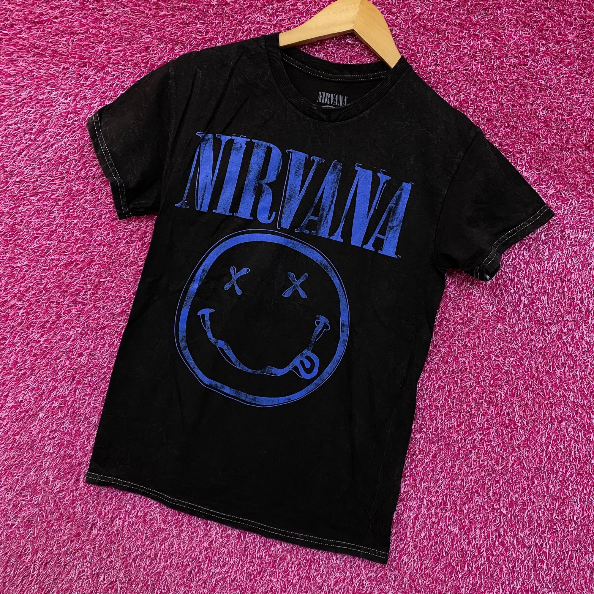 Nirvana Nirvana Nevermind Tour Logo Dead Smiley Grunge Band Tee S Size US S / EU 44-46 / 1 - 3 Thumbnail