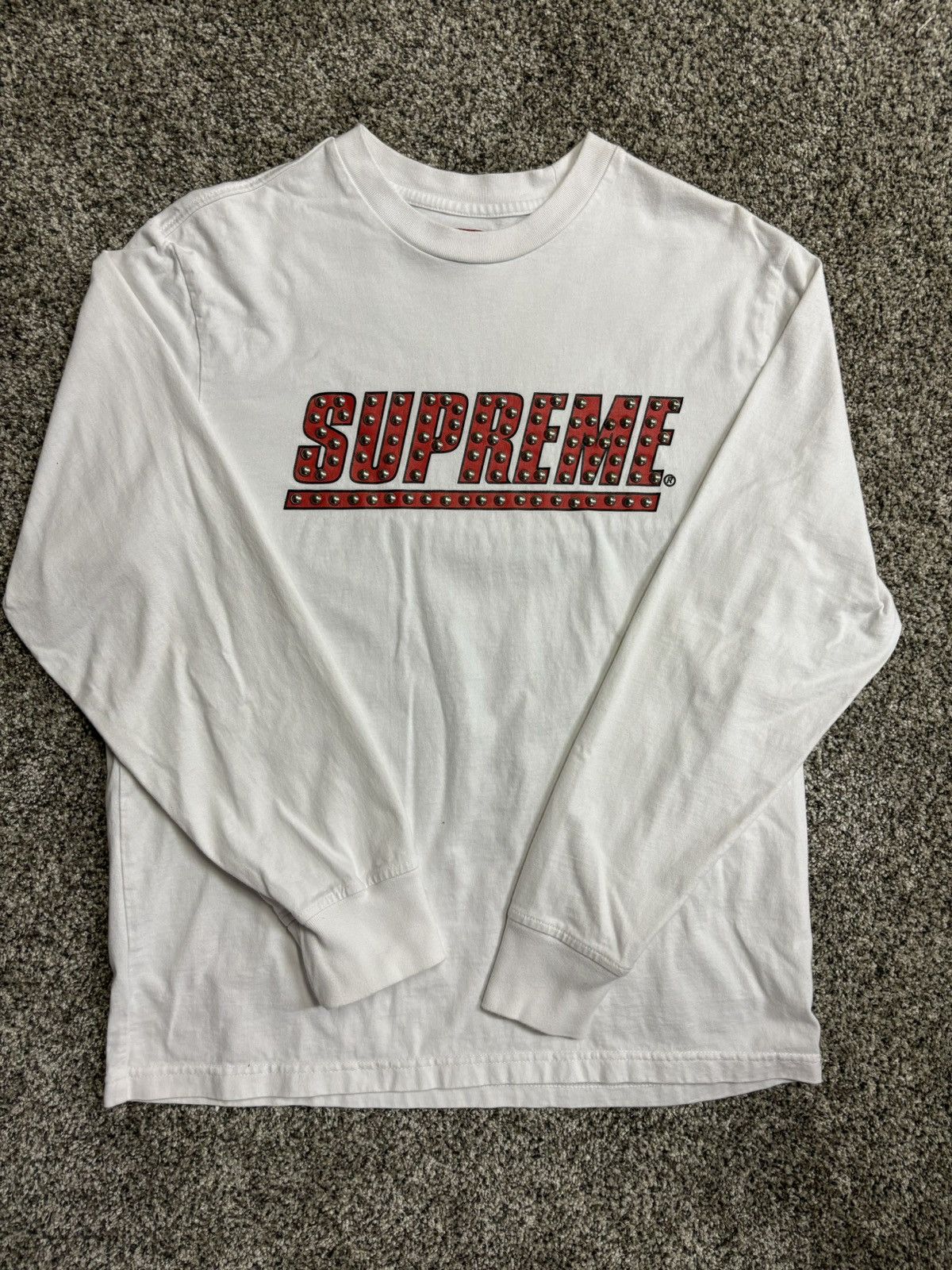 Supreme Studded L/S Top | Grailed