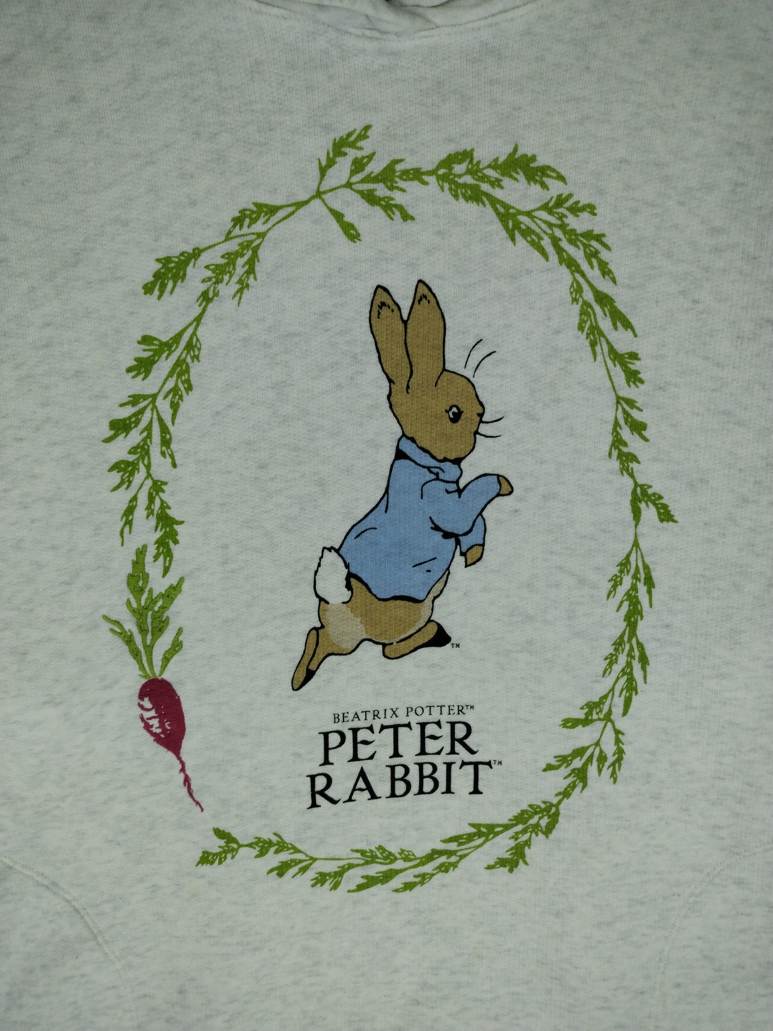 Japanese Brand × Vintage Vintage Treandstone Peter Rabbit Hoodie Size US M / EU 48-50 / 2 - 7 Thumbnail