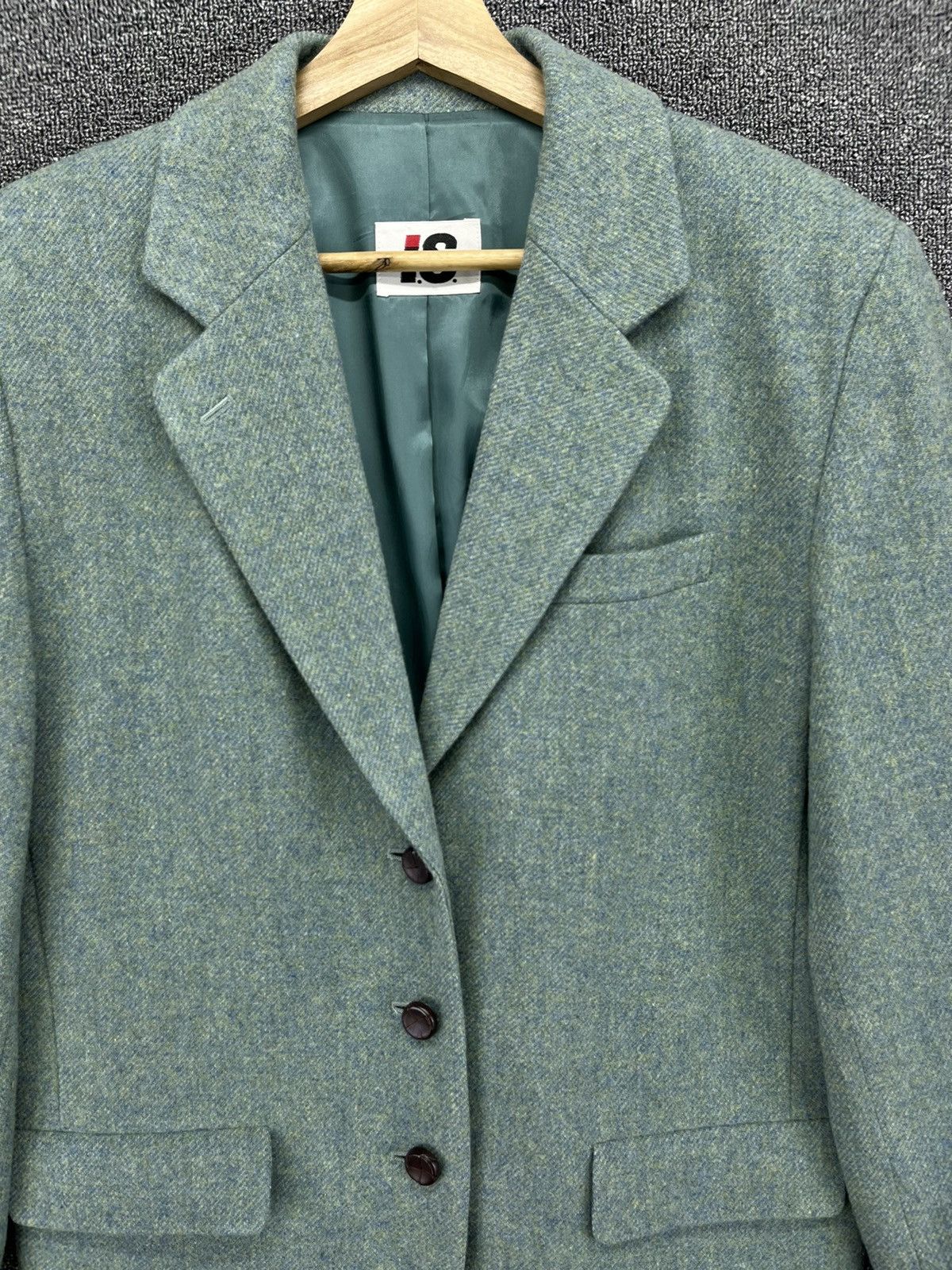 Issey Miyake Vintage 80s Issey Miyake Wool Coats Jacket Size US M / EU 48-50 / 2 - 5 Thumbnail