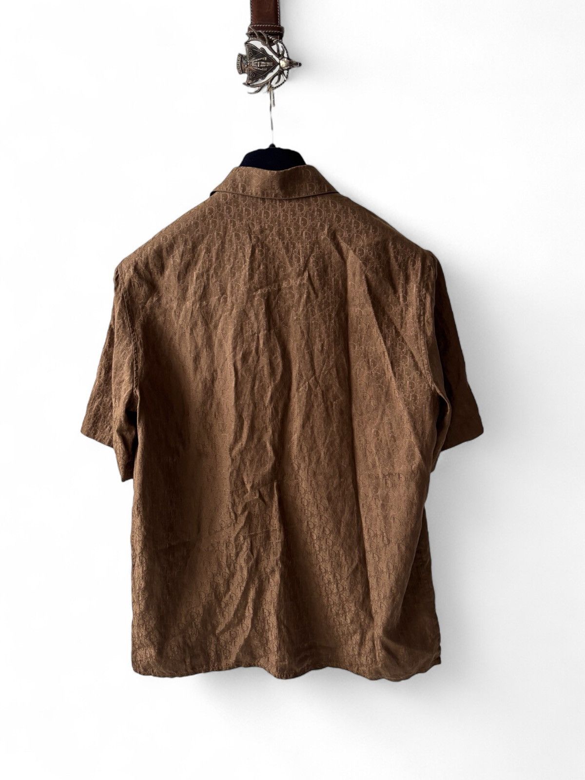 Dior Dior Oblique Silk Shirt Size US M / EU 48-50 / 2 - 2 Thumbnail