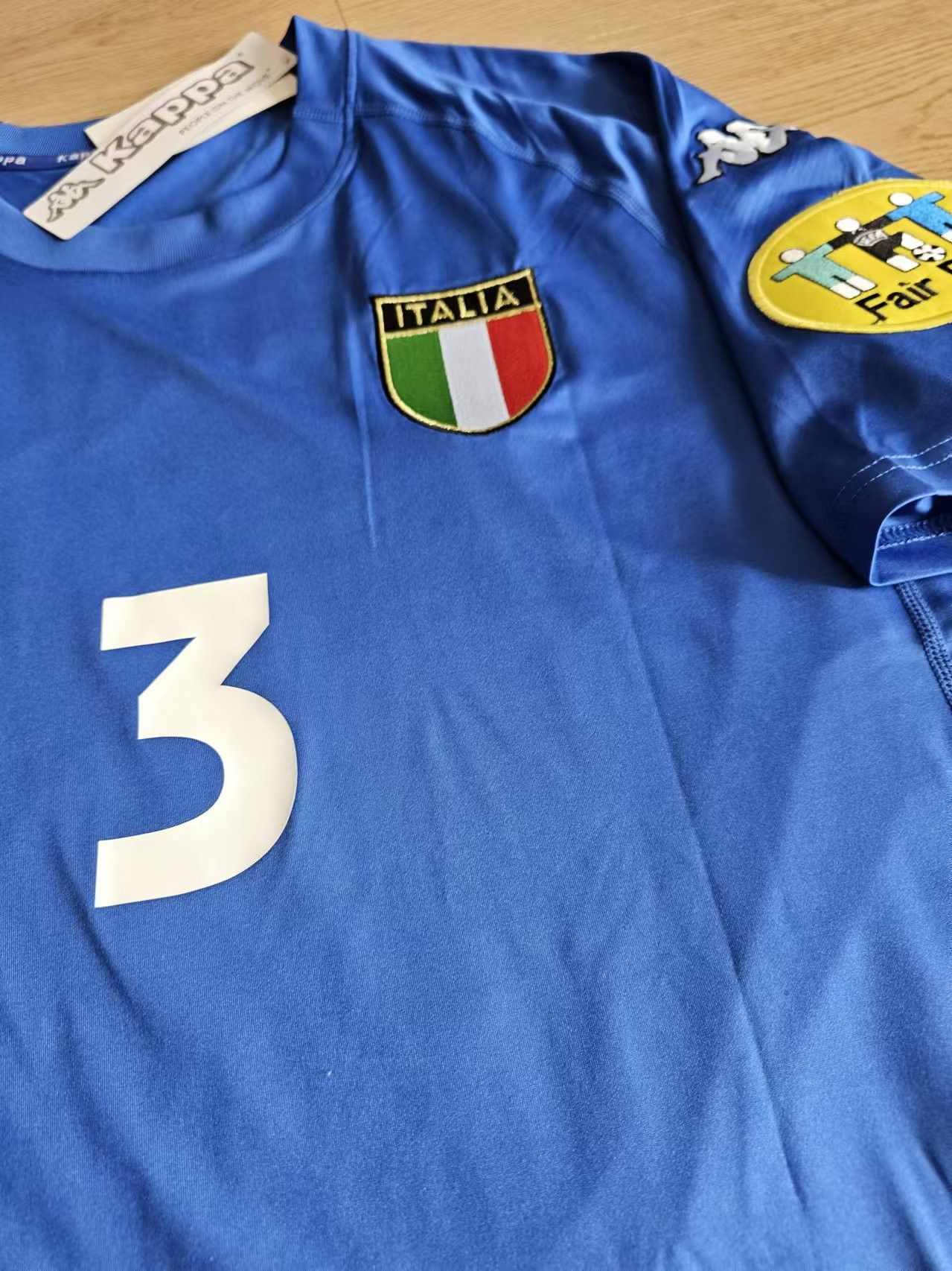 Other Italy 3 Paolo Maldini Jersey 2000 Euro Cup Size US M / EU 48-50 / 2 - 3 Thumbnail