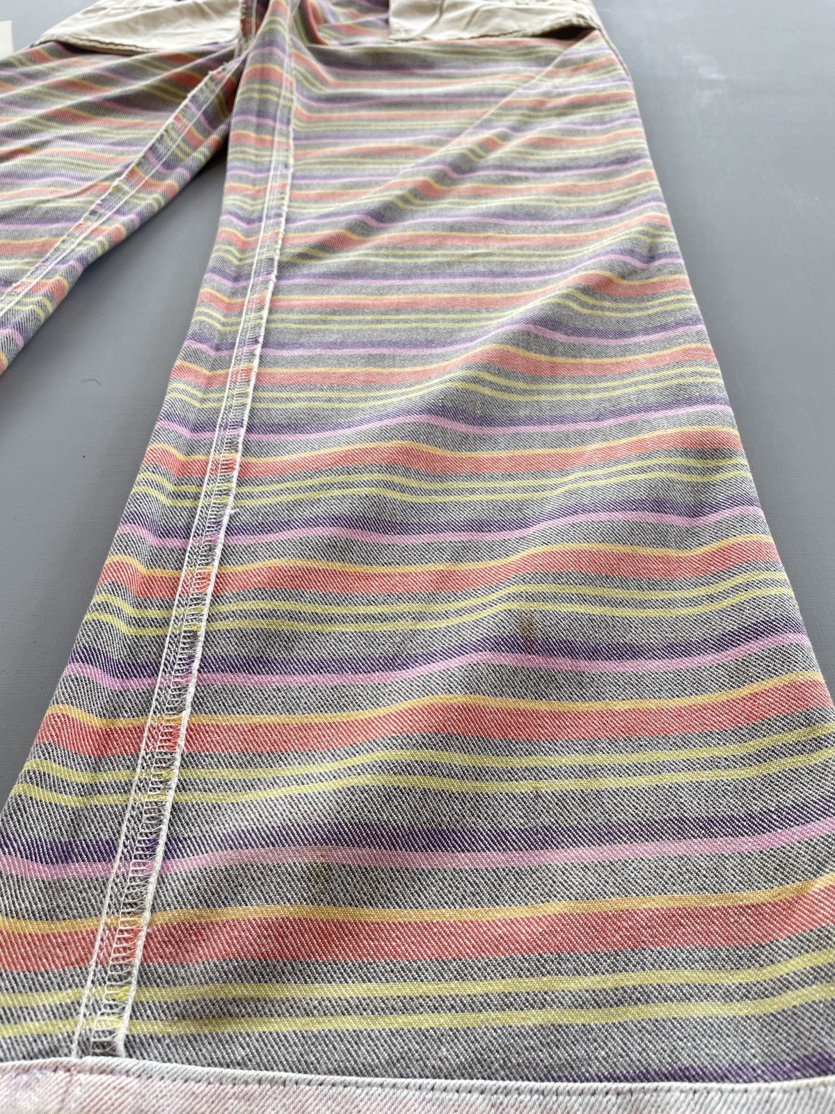 Rainbow OZONE ROCKS MULTICOLOR CARPENTER JEANS Size US 34 / EU 50 - 6 Thumbnail