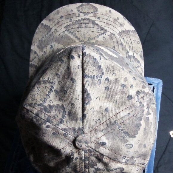 Other DS Vintage AT&T Camouflage Snake Reptile Snap Trucker Hat Size ONE SIZE - 5 Thumbnail