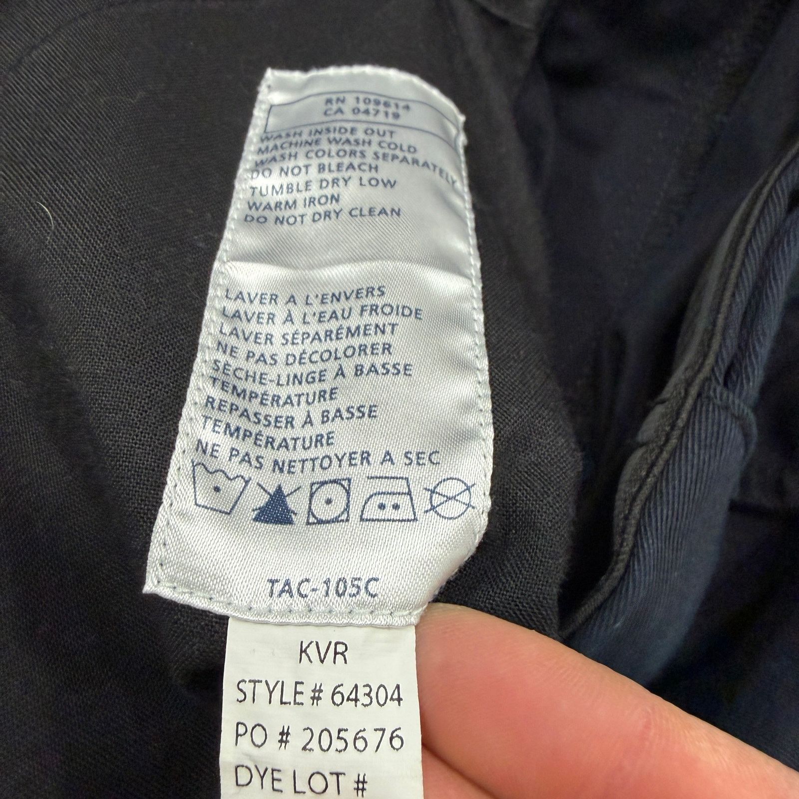 5.11 5.11 Tactical Twill PDU Class A Pants Women's 6 Navy Blue Size 28" / US 6 / IT 42 - 6 Thumbnail