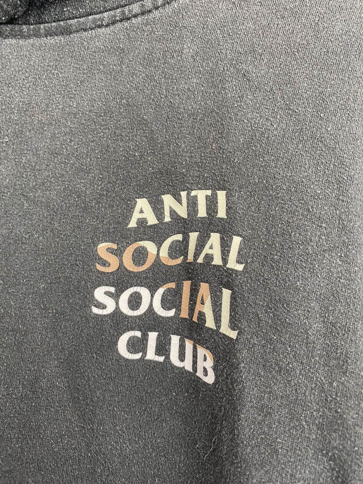 Anti Social Social Club Assc Anti Social Club Black sun faded hoodie camo logo Size US M / EU 48-50 / 2 - 6 Thumbnail