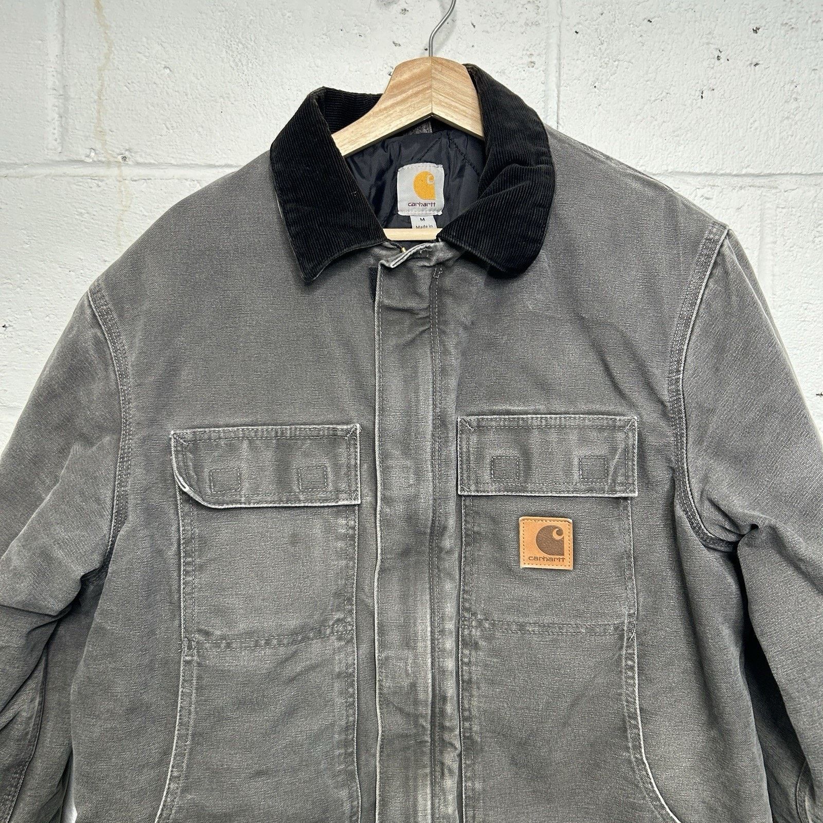 Carhartt Vintage Carhartt Quilted Artic Jacket “Gravel Grey” C26 GVL Size US M / EU 48-50 / 2 - 3 Thumbnail