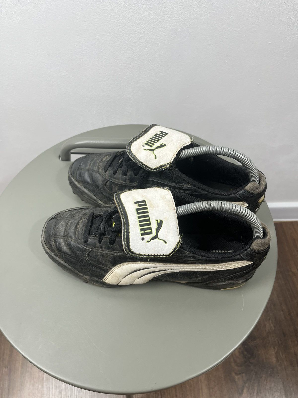 Puma Puma King Classic Vintage Black White Soccer Cleats Size 40 Size US 7.5 / EU 40-41 - 6 Thumbnail