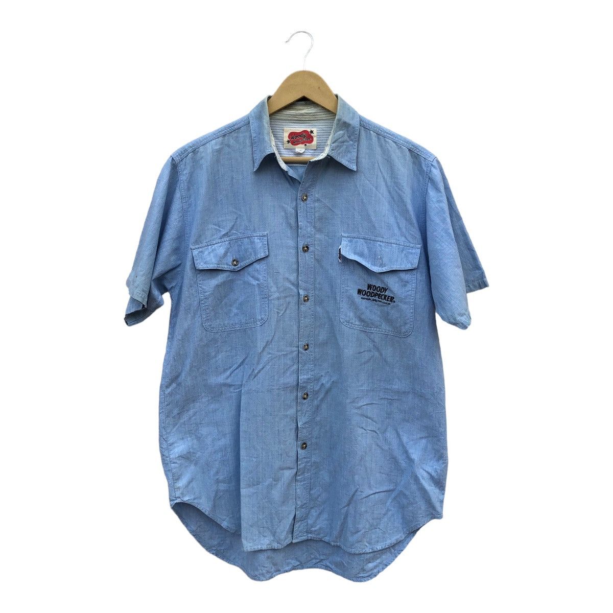 Woody Woodpecker Cartoon Shirt Button up