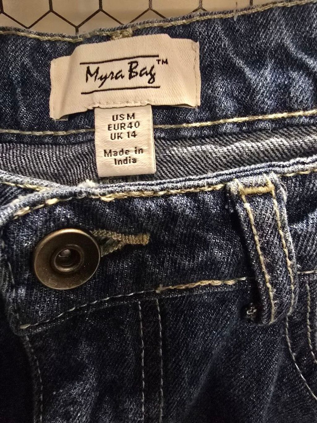 Other Myra Bag Blue Distressed Frayed Hem Jean Shorts Size M NWT Size 28" / US 6 / IT 42 - 5 Thumbnail