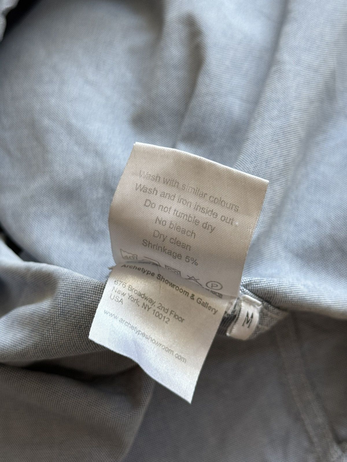 Won Hundred Won hundred pocket ls shirt Size US M / EU 48-50 / 2 - 7 Thumbnail
