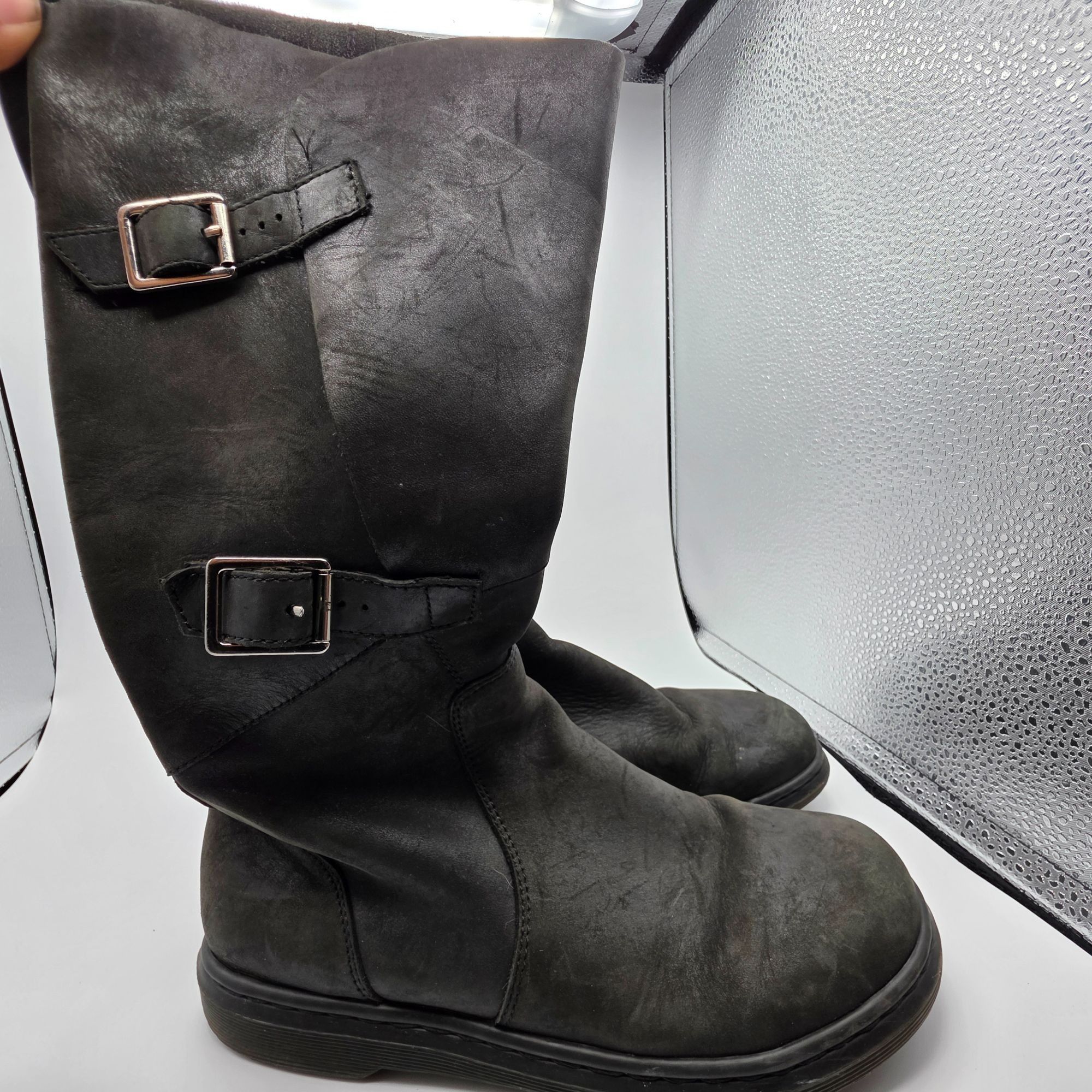 Dr. Martens Dr Martens Caite Womens Size 6 Black Mid Calf Soft Leather Z Size US 6 / IT 36 - 12 Thumbnail