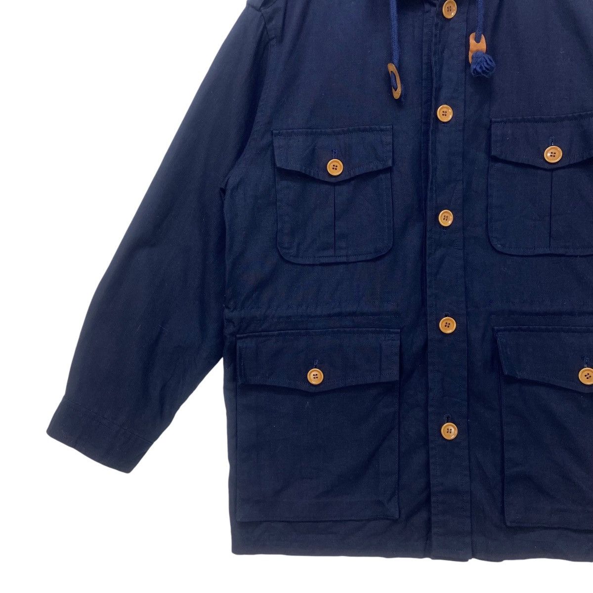 Vintage Dunwood Country Tessuti Italiana Tactical Field Jacket Size US M / EU 48-50 / 2 - 6 Thumbnail
