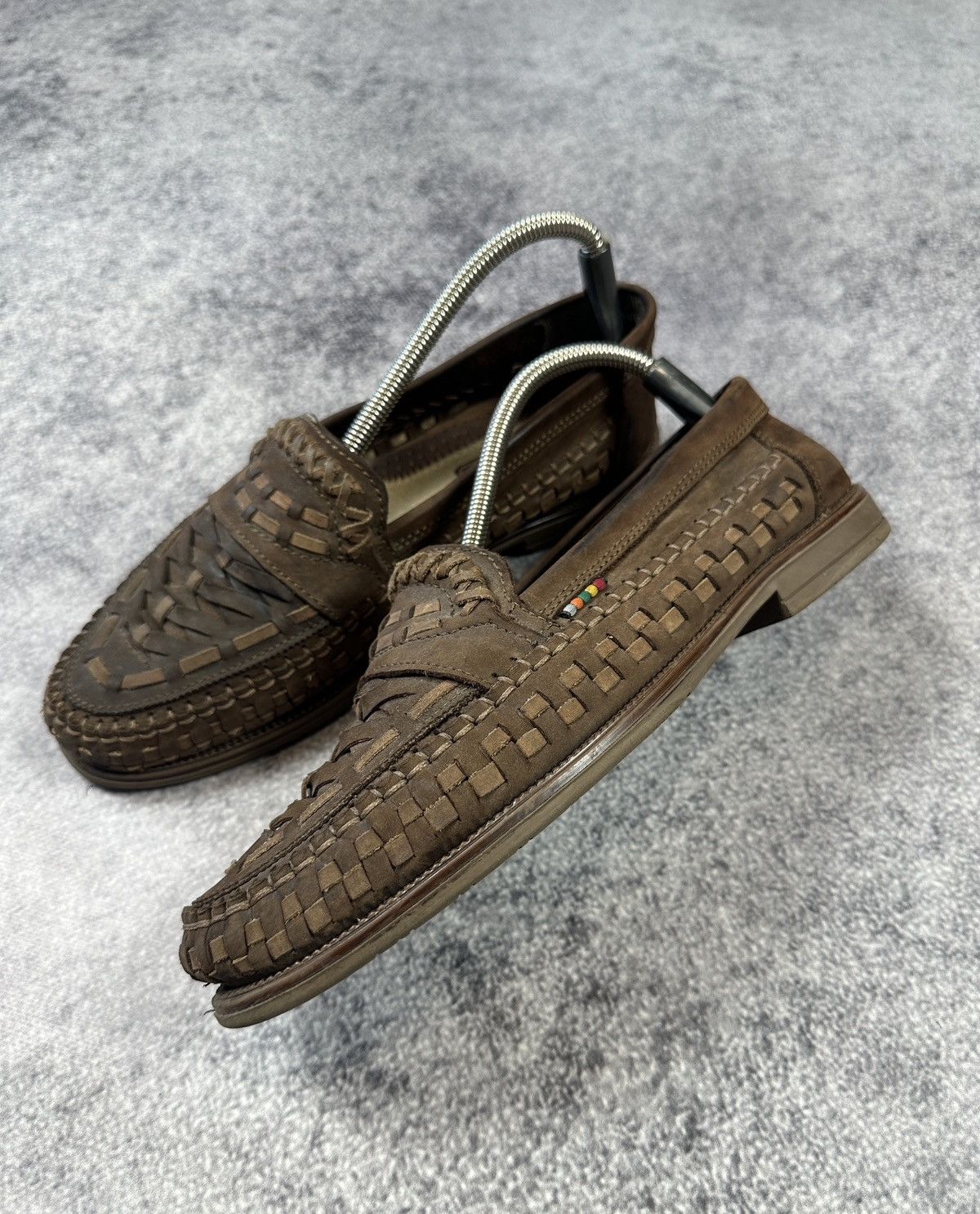 Leather Vintage Old Money Style Casual Leather Shoes Streetwear 43 Size US 9.5 / EU 42-43 - 2 Thumbnail