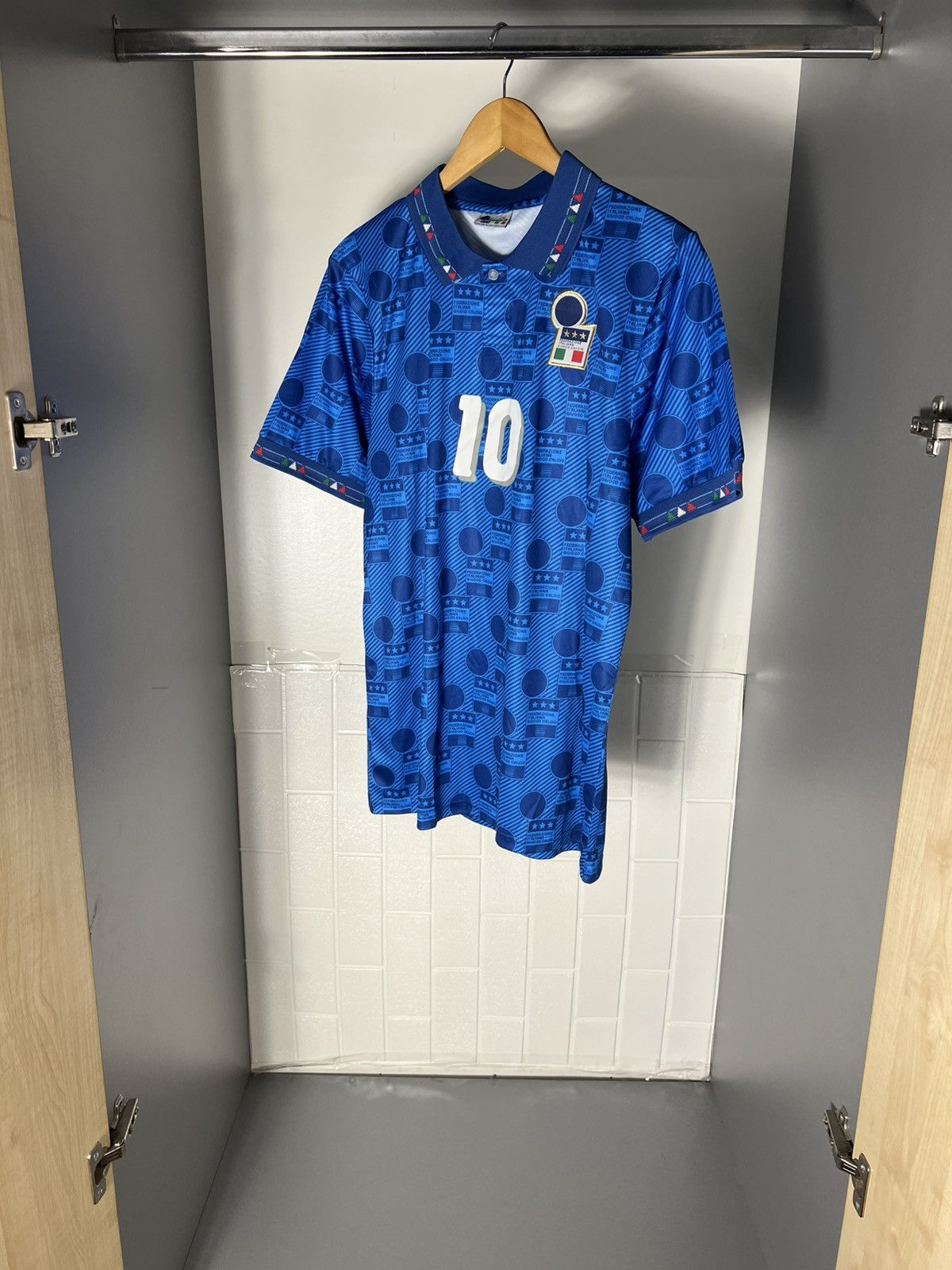 Vintage VERY RARE DIADORA ITALY RETRO SOCCER JERSEY BLOKE Y2K 90s Size US L / EU 52-54 / 3 - 2 Thumbnail