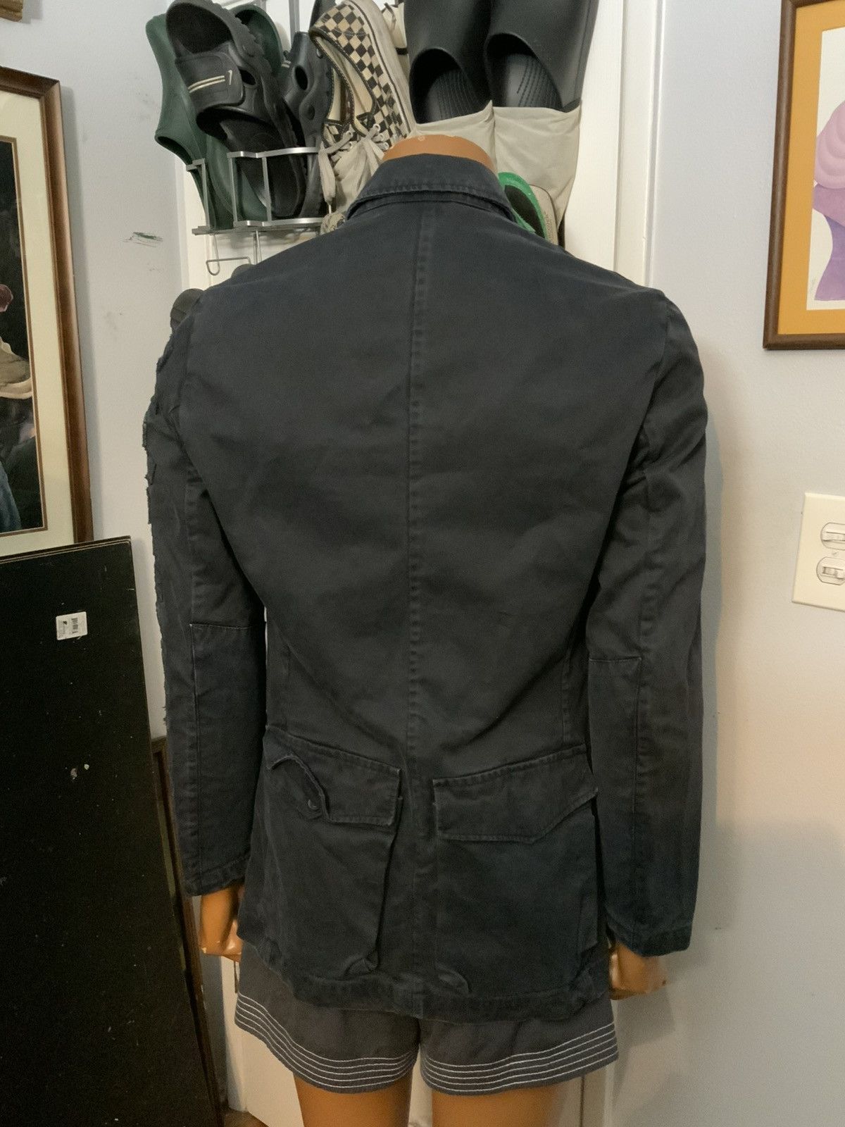 Designer × Sixty Sixty Italy Japan Military Flying Loop Collar Patch Jacket Size US S / EU 44-46 / 1 - 10 Thumbnail