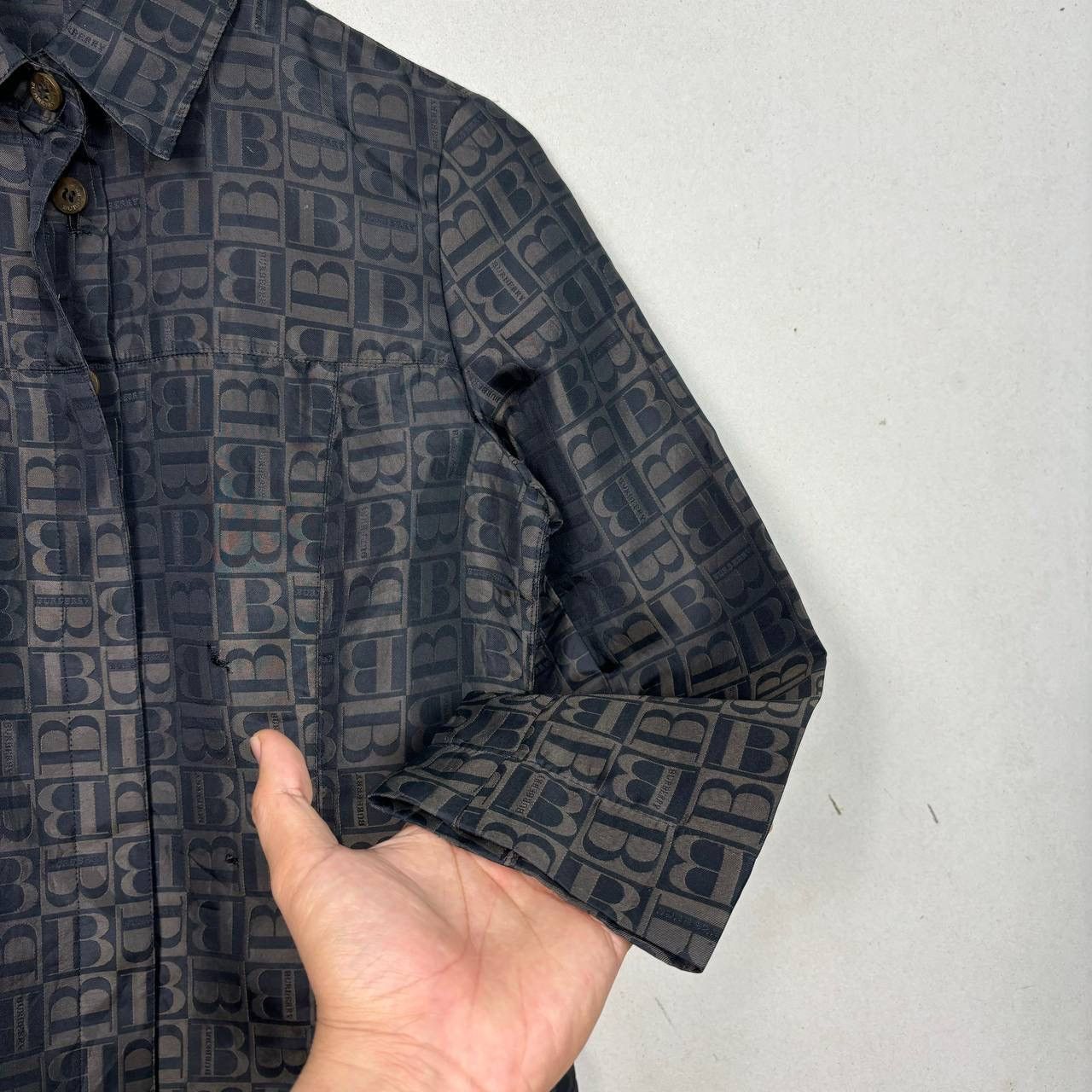 Burberry Burberry Monogram Dress Shirt Size S / US 4 / IT 40 - 6 Thumbnail