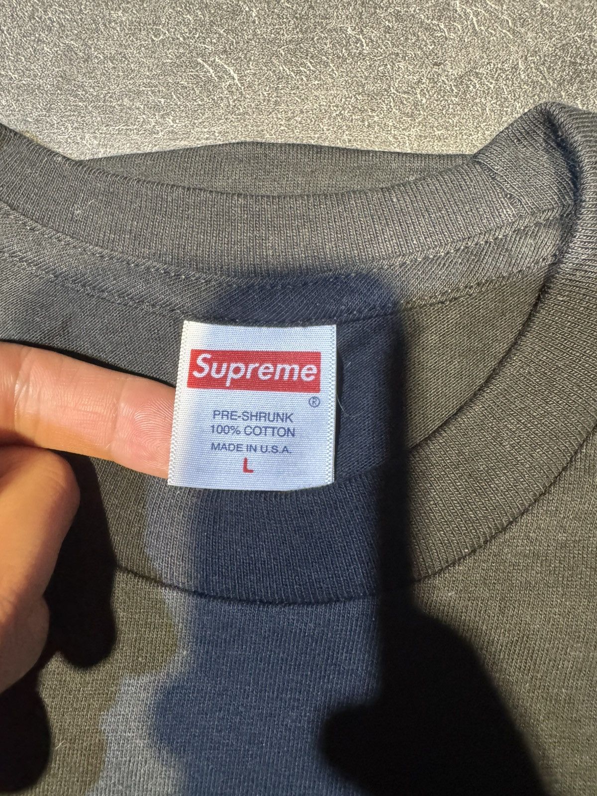 Supreme Supreme boxlogo tonal black on black t-shirt Size US L / EU 52-54 / 3 - 2 Thumbnail