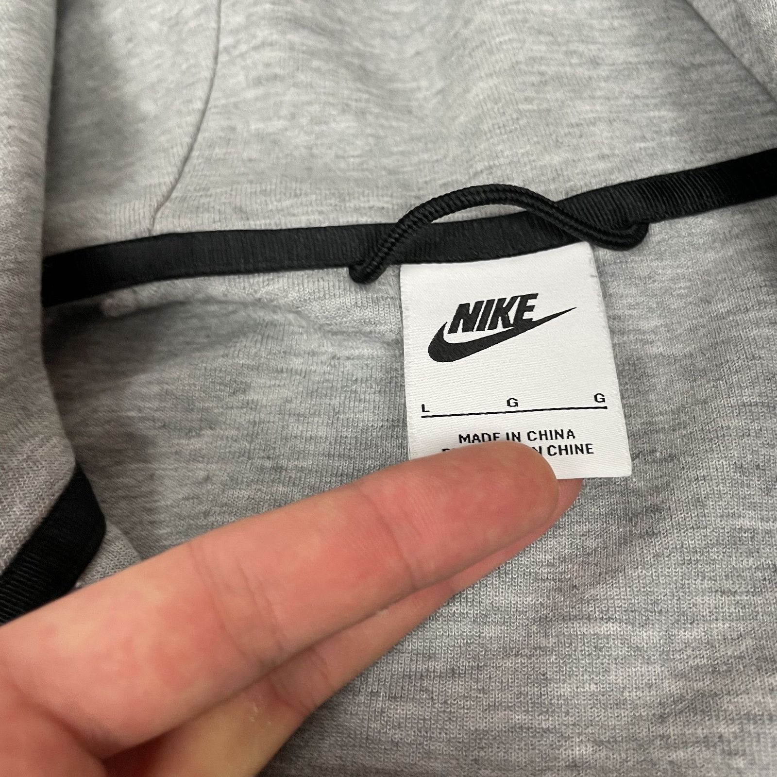 Nike Nike Sportswear Tech Fleece Women's Gray Windrunner Hoodie L Size L / US 10 / IT 46 - 9 Thumbnail